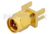 SMA Male Connector Solder Attachment .062 inch End Launch PCB, .030 inch Diameter