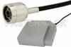 Panel Antenna Operates From 2.3 GHz to 2.5 GHz With a Nominal 9 dBi Gain N Male Input Connector on 1 ft. of RG58