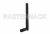 Rubber Duck Antenna Operates from 2.4 GHz to 2.5 GHz with a 2.2 dBi Minimum Gain Reverse Polarity SMA Male Input Connector Rated