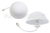 Dome Antenna Operates From 700 MHz to 2.5 GHz With a Nominal 3 dBi Gain N Female Input Connector on 6.5 in. of RG58-P