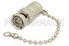 0.5 Watt RF Load with Chain Up to 1,000 MHz with 75 Ohm BNC Male Nickel Plated Brass