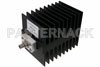 Medium Power 50 Watts RF Load Up To 4 GHz With SMA Male Input Square Body Black Anodized Aluminum Heatsink