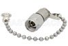 2 Watt RF Load with Chain Up to 40 GHz with 2.92mm Male Passivated Stainless Steel