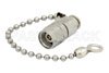 1 Watt RF Load with Chain Up to 50 GHz with 2.4mm Male Passivated Stainless Steel