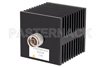 50 Watt RF Load Up to 18 GHz With N Male Input Square Body Black Anodized Aluminum Heatsink