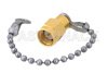2 Watt RF Load with Chain Up to 26.5 GHz with SMA Male Gold Plated Stainless Steel