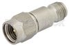 20 dB Fixed Attenuator, 2.92mm Male to 2.92mm Female Passivated Stainless Steel Body Rated to 0.5 Watts Up to 40 GHz