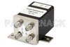 Transfer Electromechanical Relay Pulse Latching Switch, DC to 18 GHz, up to 85W, 24V, Indicators, Hot Switching, SMA