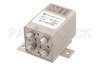 Transfer Electromechanical Relay Latching Switch, DC to 26.5 GHz, 20W, 28V Indicators, TTL, Self Cut Off, Diodes, SMA