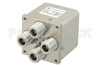 Transfer Electromechanical Relay Failsafe Switch, DC to 12.4 GHz, 160W, 12V, N