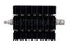 40 dB Fixed Attenuator, TNC Female To TNC Male Directional Black Anodized Aluminum Heatsink Body Rated To 100 Watts Up To 6 GHz