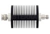 30 dB Fixed Attenuator, TNC Male to TNC Female Black Anodized Aluminum Heatsink Body Rated to 25 Watts Up to 18 GHz