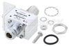 Type N F/F In/Out Bulkhead Coax RF Surge Protector, 10MHz - 1GHz, DC Block, 1.5kW, None, 3.5mJ, 20kA, Blocking Cap and Gas Tube