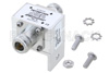 Type N F/F In/Out Coax RF Surge Protector, 1.5MHz - 700MHz, DC Block, 2kW, None, 3.5mJ, 50kA, Blocking Cap and Gas Tube