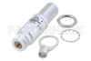 Type N F/F In/Out Bulkhead Coax RF Surge Protector, 2GHz - 6GHz, DC Block, 10W, IP67, 10kA, Filter
