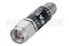 Tunnel Diode Zero Bias Detector, SMA, 5 nsec Pulse Risetime, Negative Video Out, +17 dBm max Pin, 12 GHz to 18 GHz