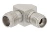 2.4mm Female to 2.92mm Female Right Angle Adapter