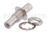 SMB Jack to SMB Jack Bulkhead Mount Adapter