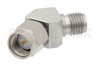 Precision SMA Male to SMA Female 45 Degree Right Adapter