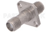 SMA Female to SMA Female 4 Hole Flange Mount Adapter