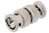 78 Ohm BNC Twinax Plug to 78 Ohm BNC Twinax Plug Adapter