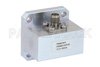 WR-62 Square Type Flange to SMA Female Waveguide to Coax Adapter Operating from 12.4 GHz to 18 GHz