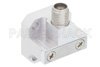 WR-28 Square Cover Flange to 2.92mm Female Waveguide to Coax Adapter Operating from 26.5 GHz to 40 GHz