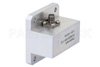 WR-112 Square Cover Flange to SMA Female Waveguide to Coax Adapter Operating From 7.05 GHz to 10 GHz