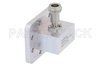 WR-137 CPR-137G Grooved Flange to N Female Waveguide to Coax Adapter Operating from 5.85 GHz to 8.2 GHz