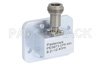 WR-90 CPR-90G Grooved Flange to N Female Waveguide to Coax Adapter Operating from 8.2 GHz to 12.4 GHz