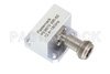 WR-62 Square Type Flange to N Female Waveguide to Coax Adapter Operating from 12.4 GHz to 18 GHz