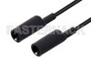 Alligator Clip to Alligator Clip Cable 60 Inch Length Using Black Wire