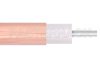 Low Loss .141 Semi-Rigid Coax Cable, Copper Outer Conductor, Microporous PTFE 76.5 pct VoP Dielectric, Straight Sections