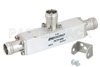 Low PIM 9 dB 4.3-10 Unequal Tapper From 350 MHz to 5.85 GHz Rated to 300 Watts