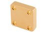 WR-28 Waveguide Short Plate, UG-Cover Square Flange, 5mm Copper