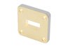 WR-62 Waveguide Shim, UG-Cover Square flange, 5mm Brass