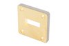 WR-75 Waveguide Shim, UG-Cover Square flange, 5mm Brass