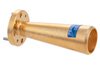 WR-10 Waveguide Conical Gain Horn Antenna Operating from 87 GHz to 100 GHz with a Nominal 20 dBi Gain with UG-387/U Round Cover Flange