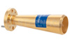 WR-10 Waveguide Conical Gain Horn Antenna Operating from 77 GHz to 87 GHz with a Nominal 20 dBi Gain with UG-387/U Round Cover Flange