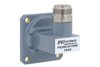 WR-90 UG-39/U Square Cover Flange to N Female Waveguide to Coax Adapter Operating from 8.2 GHz to 12.4 GHz