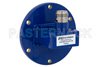 WR-137 UG-344/U Round Cover Flange to N Female Waveguide to Coax Adapter Operating from 5.85 GHz to 8.2 GHz
