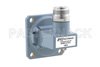 WR-90 UG-135/U Square Cover Flange to Type N Female Waveguide to Coax Adapter, 8.2 GHz to 12.4 GHz, X Band, Aluminum, Paint