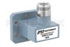 WR-112 CMR-112 Flange to Type N Female Waveguide to Coax Adapter, 7.05 GHz to 10 GHz, H Band, Aluminum, Paint