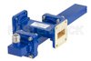 WR-112 Waveguide 30 dB Crossguide Coupler, UG-51/U Square Cover Flange, N Female Coupled Port, 7.05 GHz to 10 GHz, Bronze