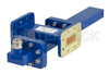 WR-112 Waveguide 30 dB Crossguide Coupler, CPR-112G Flange, N Female Coupled Port, 7.05 GHz to 10 GHz, Bronze