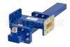 WR-137 Waveguide 30 dB Crossguide Coupler, CPR-137G Flange, N Female Coupled Port, 5.85 GHz to 8.2 GHz, Bronze