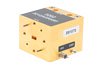 Low Noise Amplifier (LNA), 33 to 50 GHz Frequencies in Q Band, WR-22 Waveguide connectors with UG-383/U Flanges, 32 dB Gain