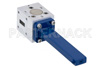 WR-42 Waveguide Isolator from 18 GHz to 26.5 GHz, 18 dB Typical Isolation, UG-597/U Cover Flange