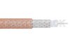 75 Ohm Flexible RG179 Coax Cable Single Shielded with Tan FEP Jacket