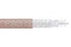 Flexible RG316 Coax Cable Single Shielded with Tan FEP Jacket